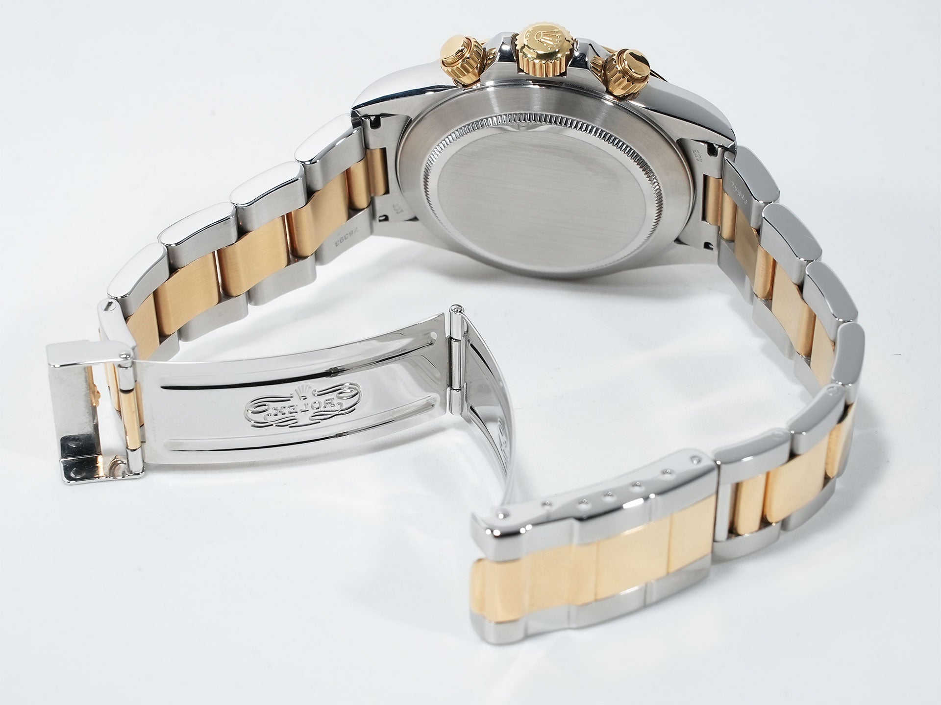 ロレックス デイトナ エルプリメロ Ref.16523 ステンレススチール/イエローゴールド ホワイト文字盤 中古 6jjsvyyz