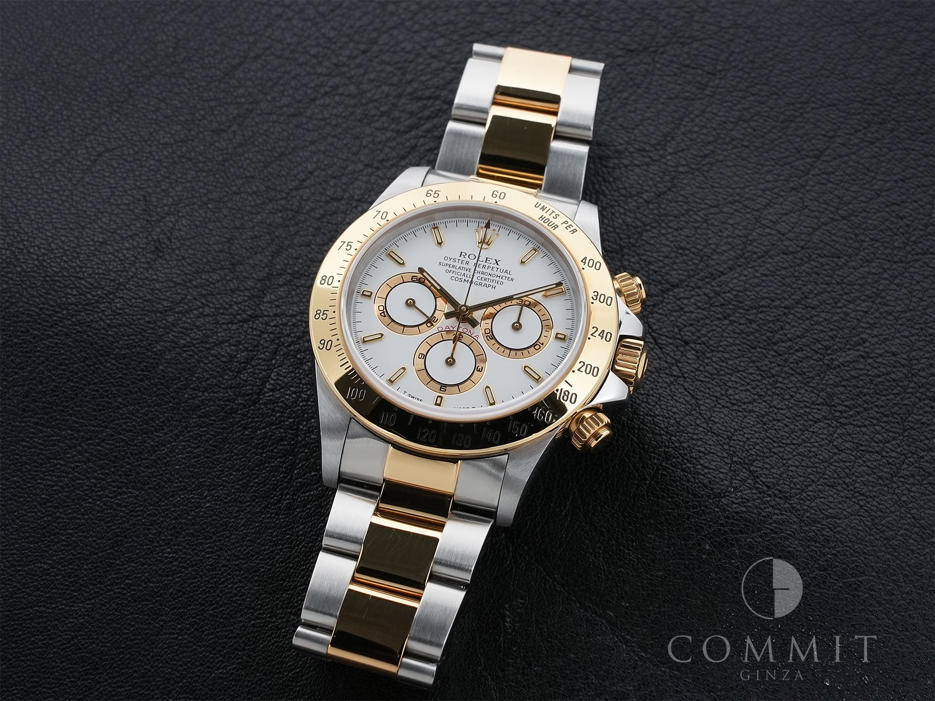 ロレックス デイトナ エルプリメロ Ref.16523 ステンレススチール/イエローゴールド ホワイト文字盤 中古 6jjsvyyz