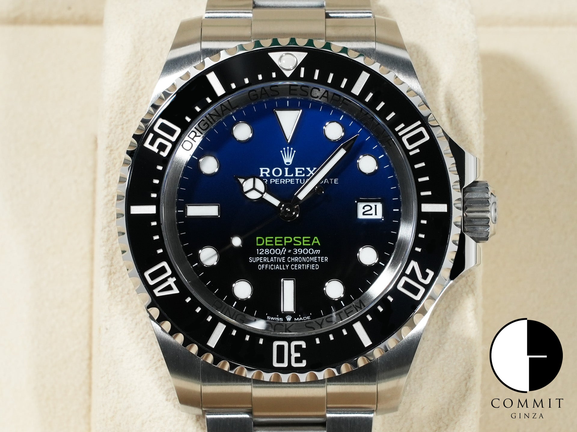 ロレックス シードゥエラー ディープシー Ref.136660 ステンレススチール D-BLUE文字盤 未使用 gmsf3nbn
