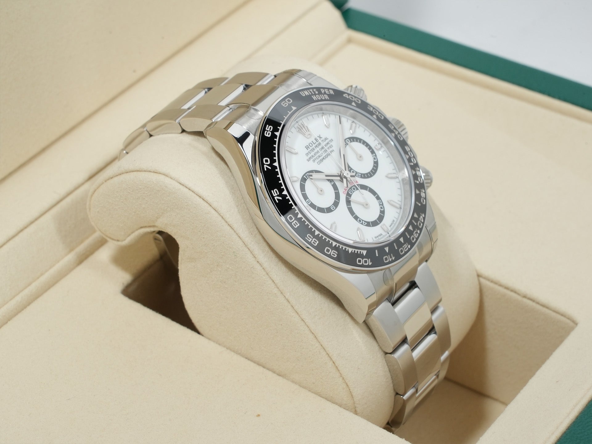 ロレックス デイトナ Ref.126500LN ステンレススチール ホワイト文字盤 未使用 ark9tfm8