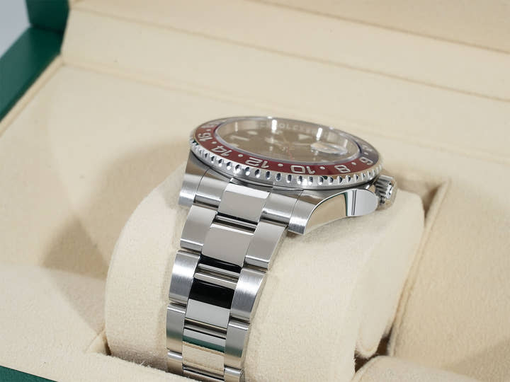 ロレックス GMTマスターII Ref.126710BLRO ステンレススチール ブラック文字盤 オイスターブレスレット 中古 8p5ufhm2