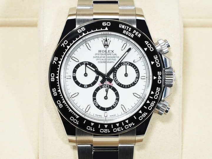 ロレックス デイトナ Ref.126500LN ステンレススチール ホワイト文字盤 未使用 5saw96zy