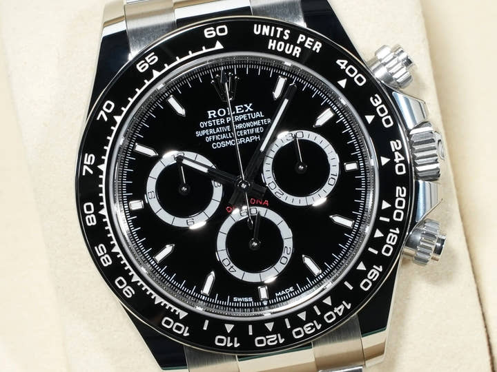 ロレックス デイトナ Ref.126500LN ステンレススチール ブラック文字盤 未使用 upsyod39