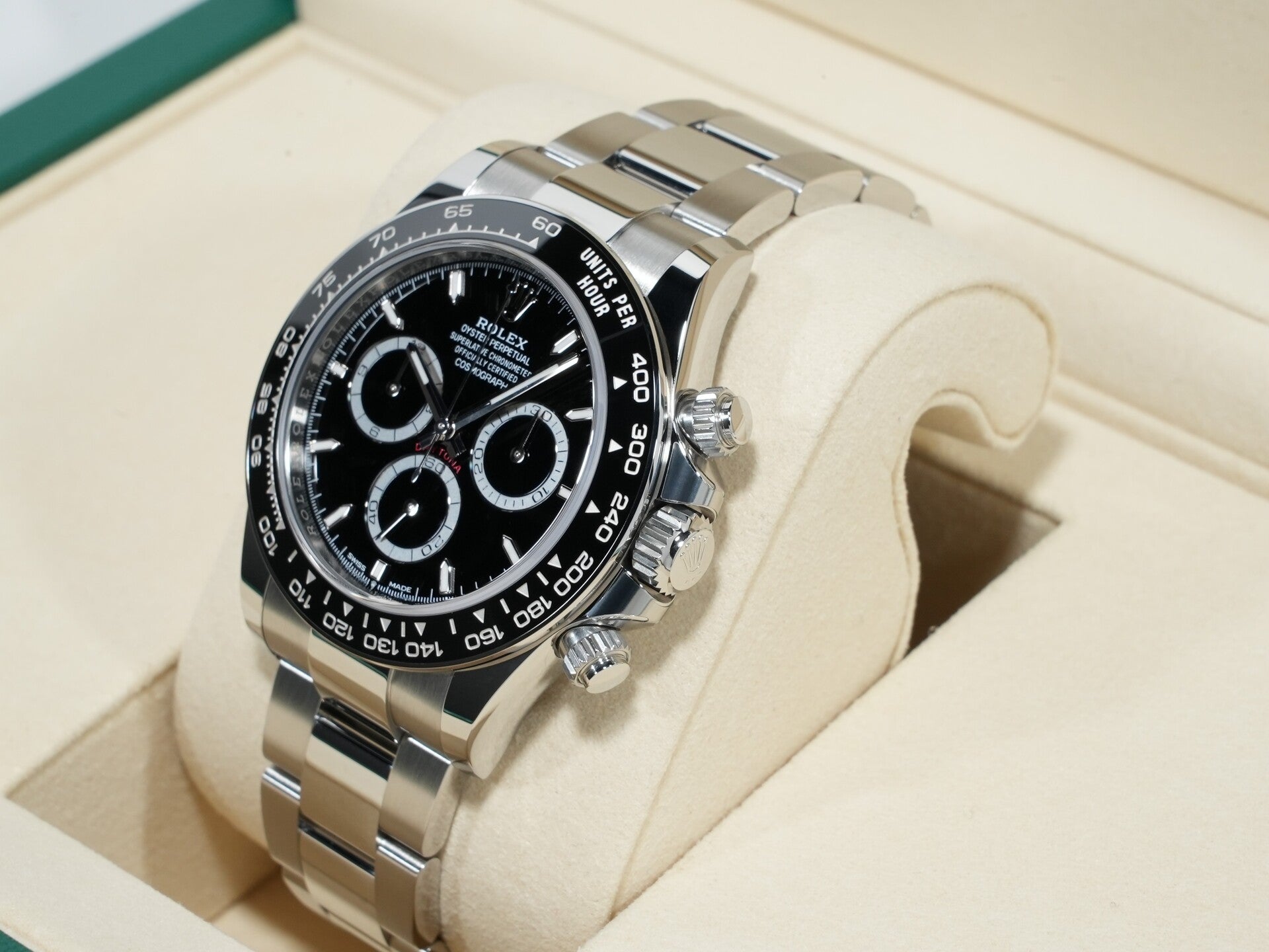 ロレックス デイトナ Ref.126500LN ステンレススチール ブラック文字盤 未使用 upsyod39