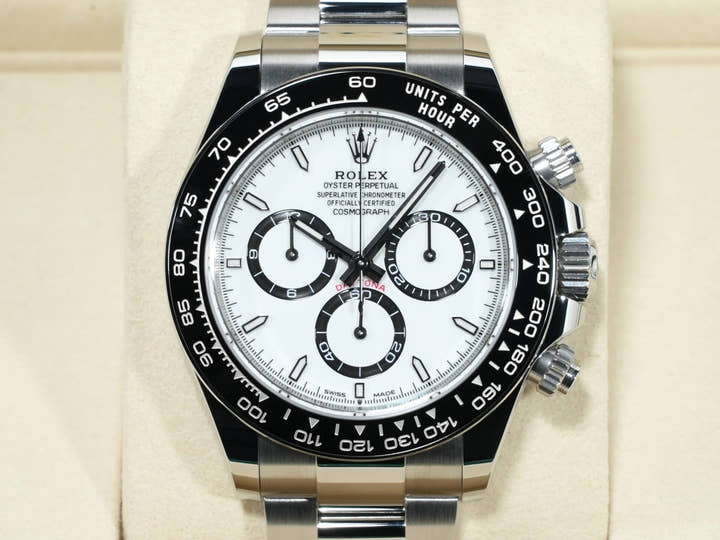 ロレックス デイトナ Ref.126500LN ステンレススチール ホワイト文字盤 未使用 unb5e745