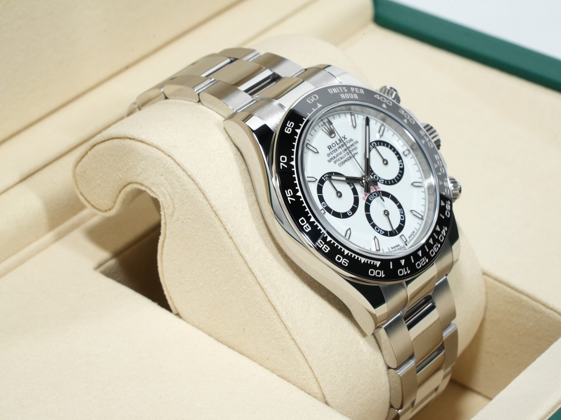 ロレックス デイトナ Ref.126500LN ステンレススチール ホワイト文字盤 未使用 unb5e745