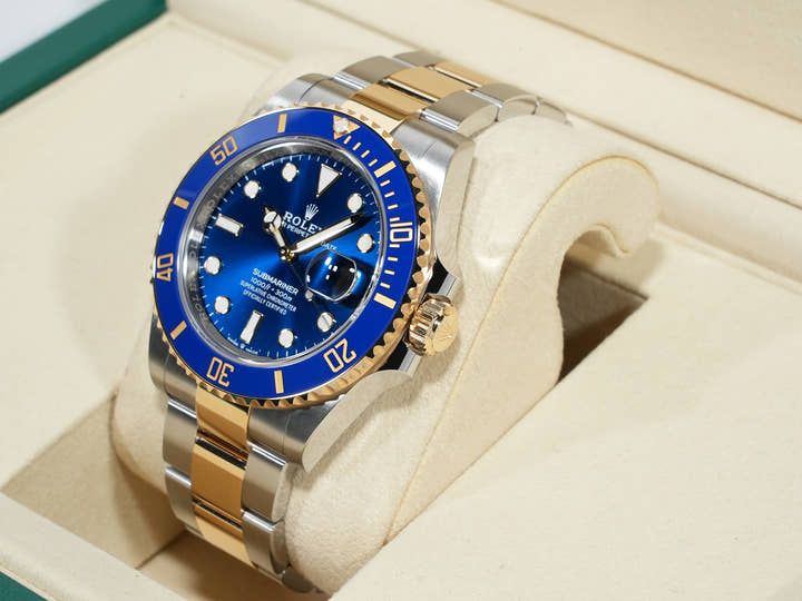 ロレックス サブマリーナー デイト Ref.126613LB ステンレススチール/イエローゴールド ブルー文字盤 未使用 yeup6m3b