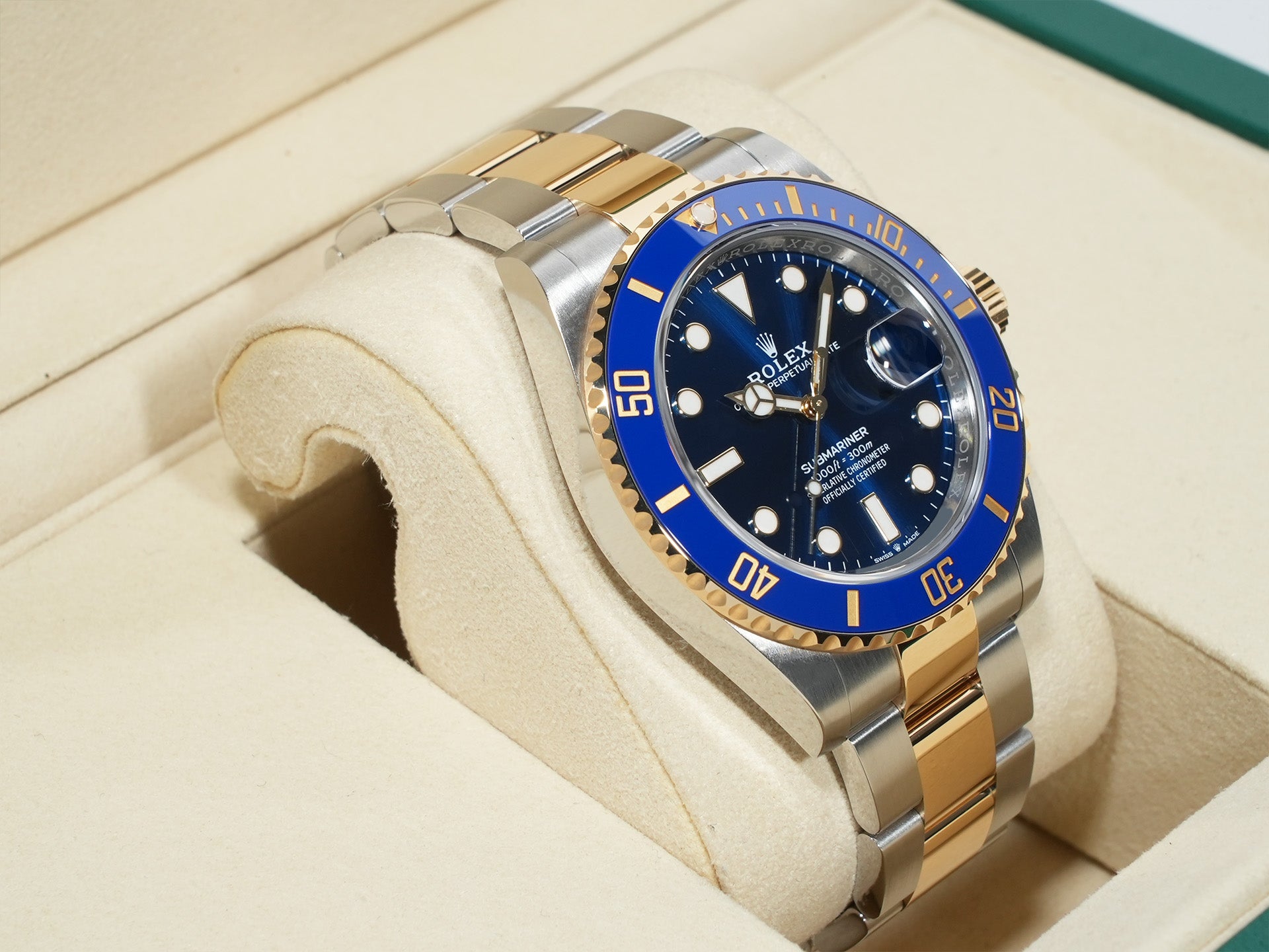 ロレックス サブマリーナー デイト Ref.126613LB ステンレススチール/イエローゴールド ブルー文字盤 未使用 yeup6m3b