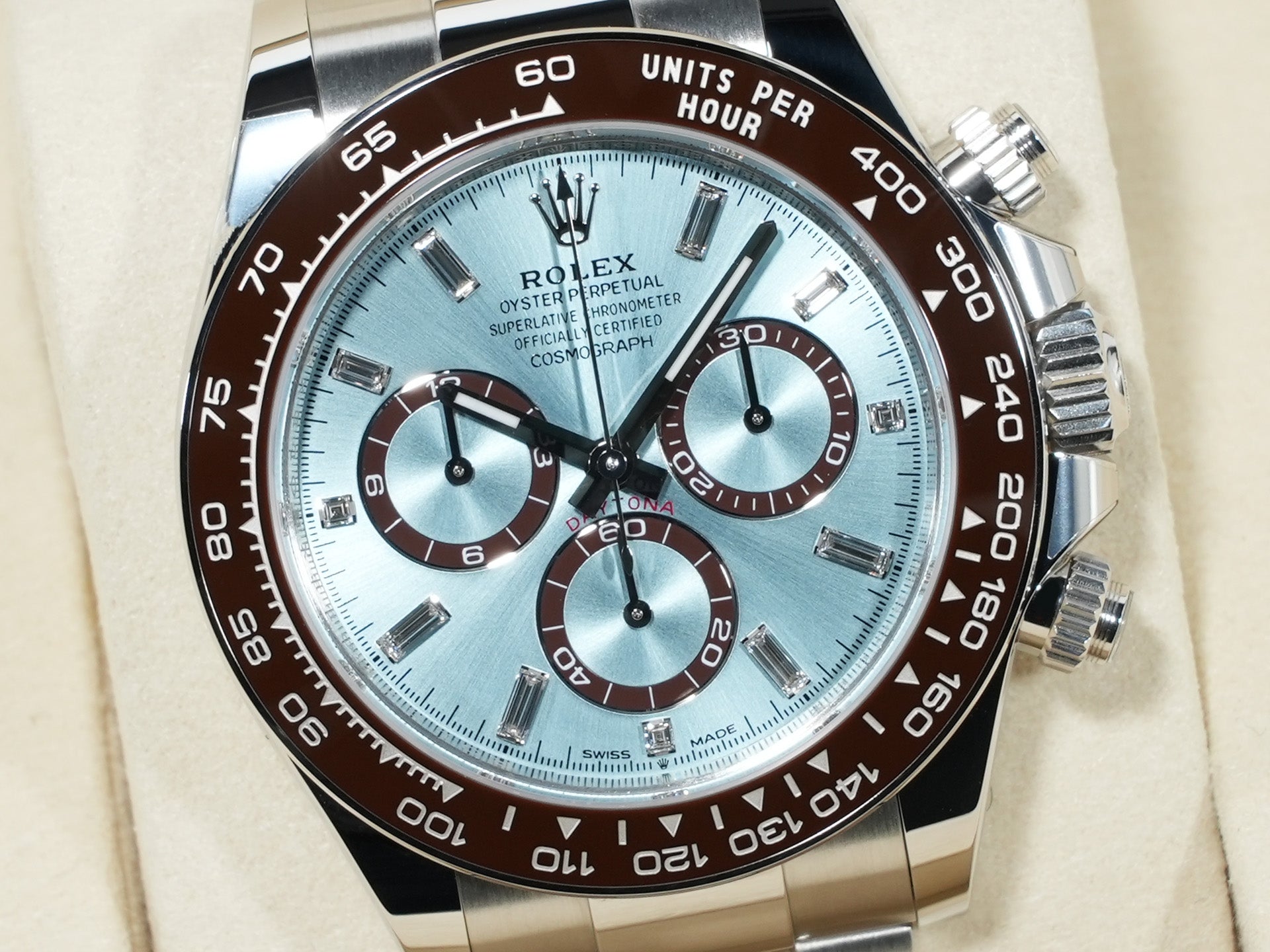 ロレックス デイトナ Ref.126506A プラチナ アイスブルーx11Pダイヤ文字盤 未使用 hpwxnzgu