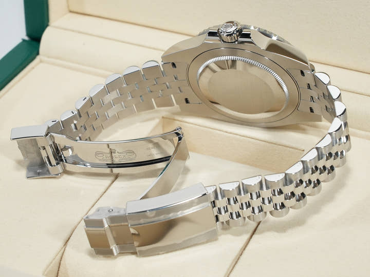 ロレックス GMTマスターII Ref.126710BLRO ステンレススチール ブラック文字盤 ジュビリーブレスレット 未使用 7ngzdw57