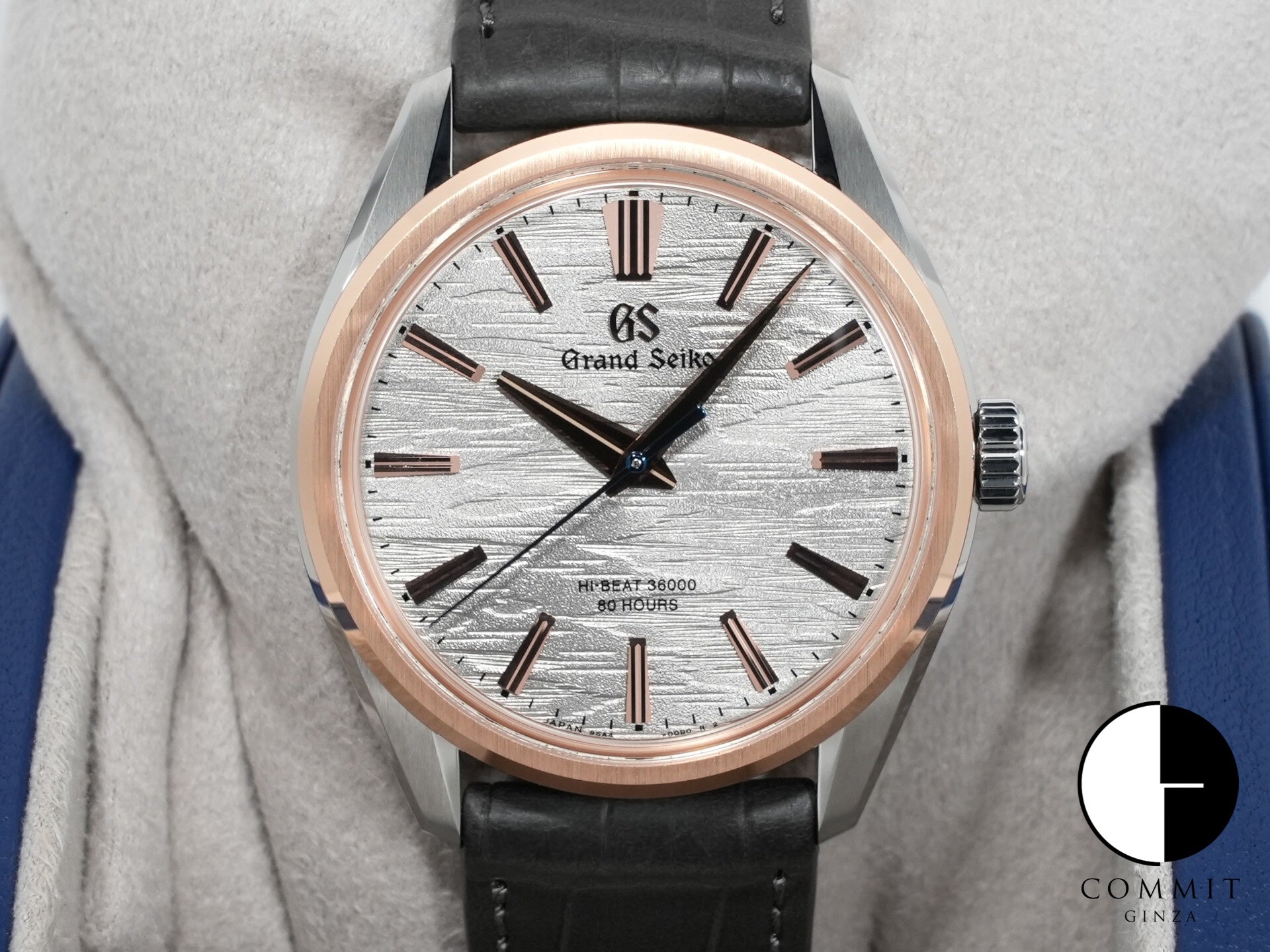 グランドセイコー エボリューション9 Ref.SLGW008 ステンレススチールx18Kピンクゴールド シルバー文字盤 未使用 666dxm86