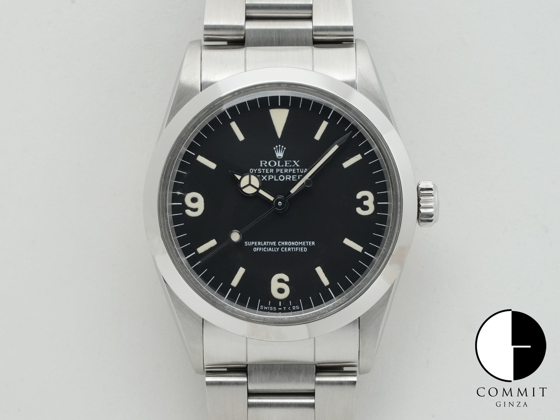 Rolex Explorer I Ref. 1016 Stainless Steel Black Dial Excellent Condition ghzpiroa