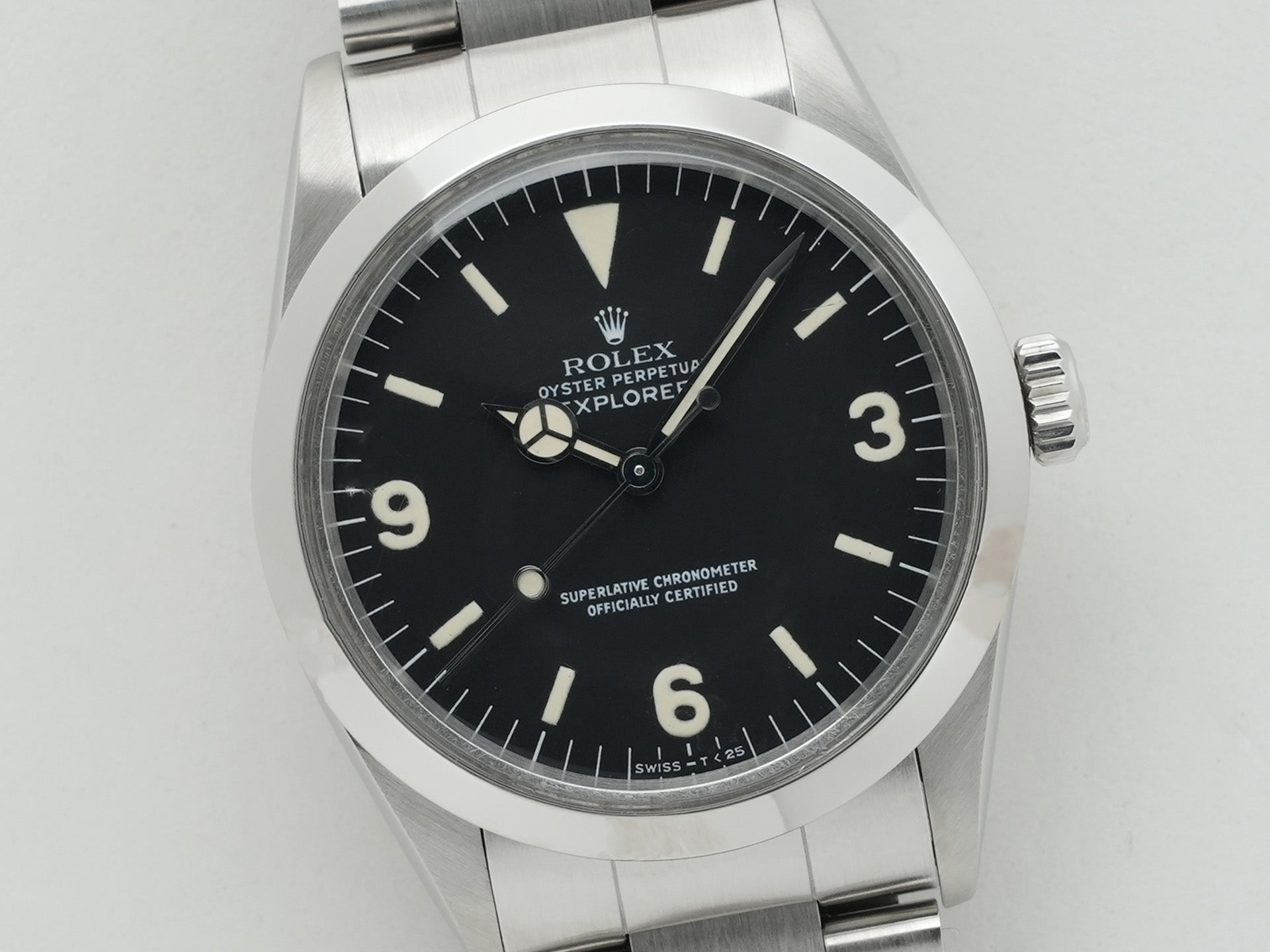ロレックス エクスプローラーI Ref.1016 ステンレススチール ブラック文字盤 美品 ghzpiroa