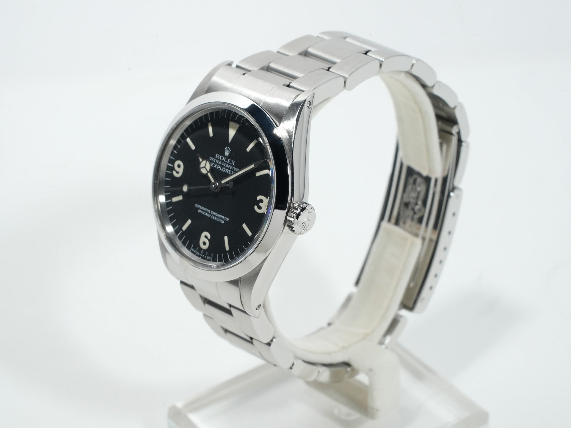 ロレックス エクスプローラーI Ref.1016 ステンレススチール ブラック文字盤 美品 ghzpiroa