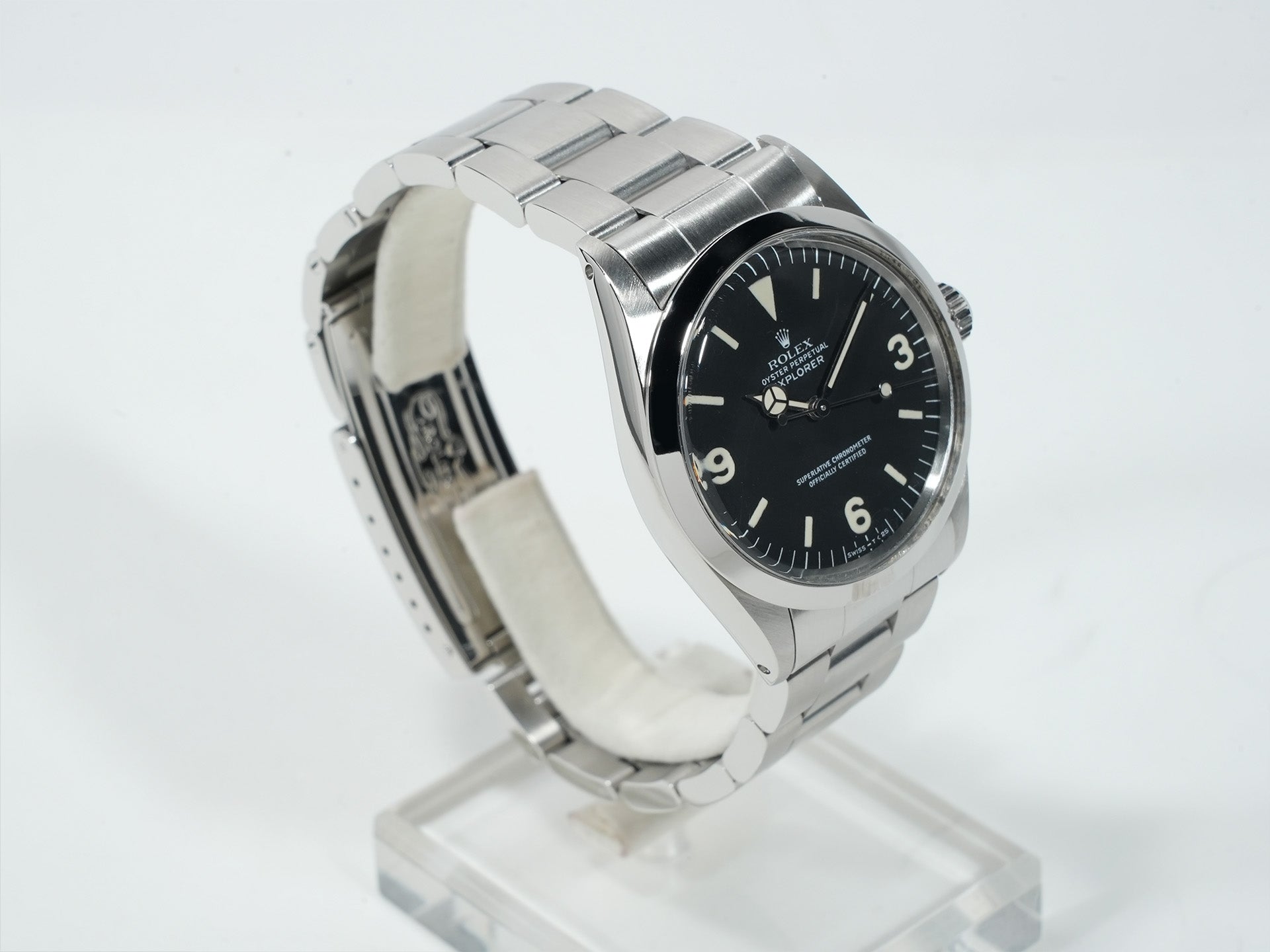 ロレックス エクスプローラーI Ref.1016 ステンレススチール ブラック文字盤 美品 ghzpiroa