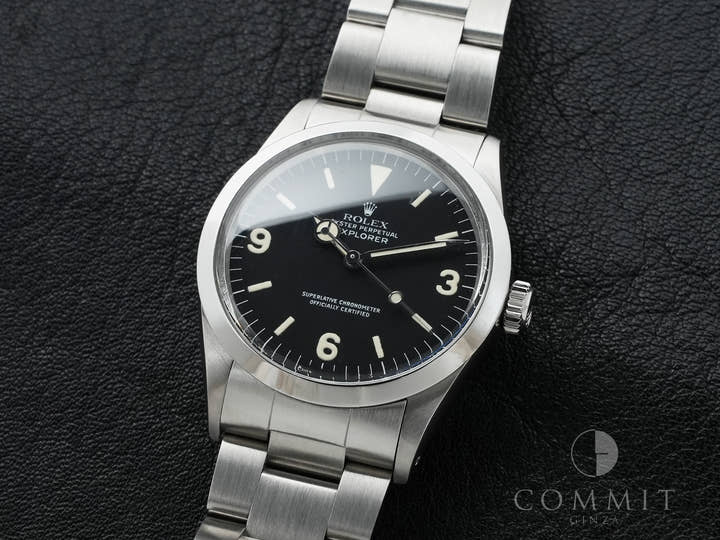 ロレックス エクスプローラーI Ref.1016 ステンレススチール ブラック文字盤 美品 ghzpiroa