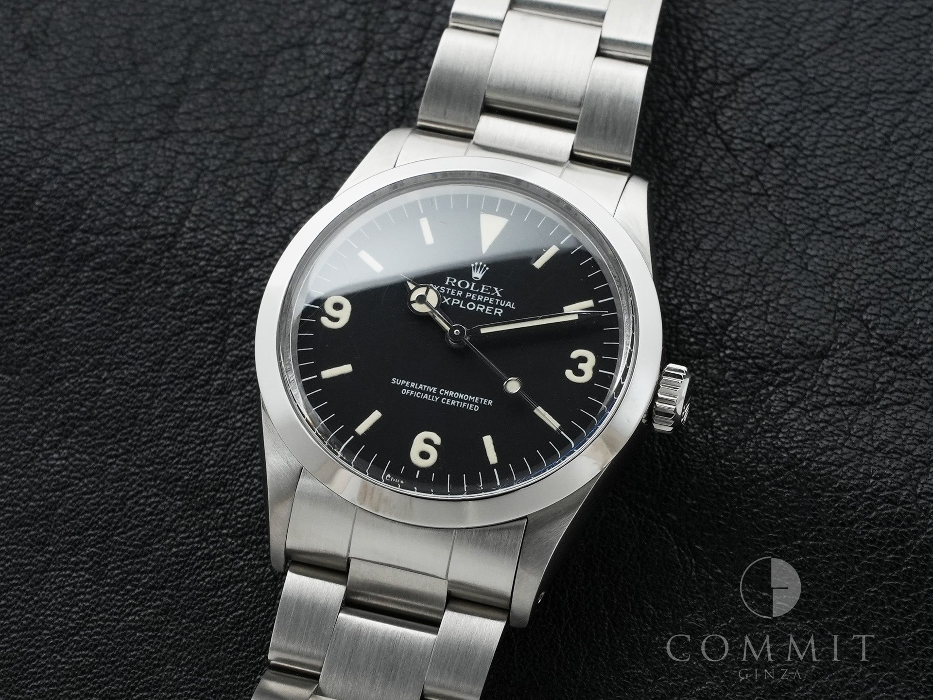 ロレックス エクスプローラーI Ref.1016 ステンレススチール ブラック文字盤 美品 ghzpiroa
