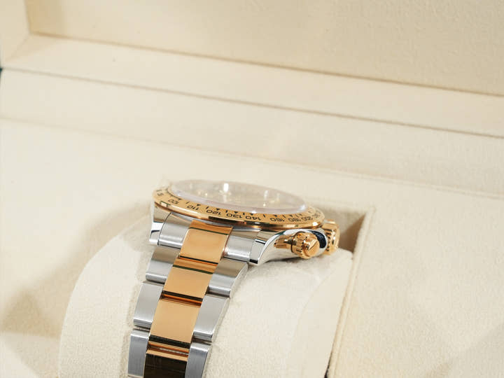 ロレックス デイトナ Ref.116503G ステンレススチール/イエローゴールド ブラックx8Pダイヤ文字盤 美中古 8f7ivttb