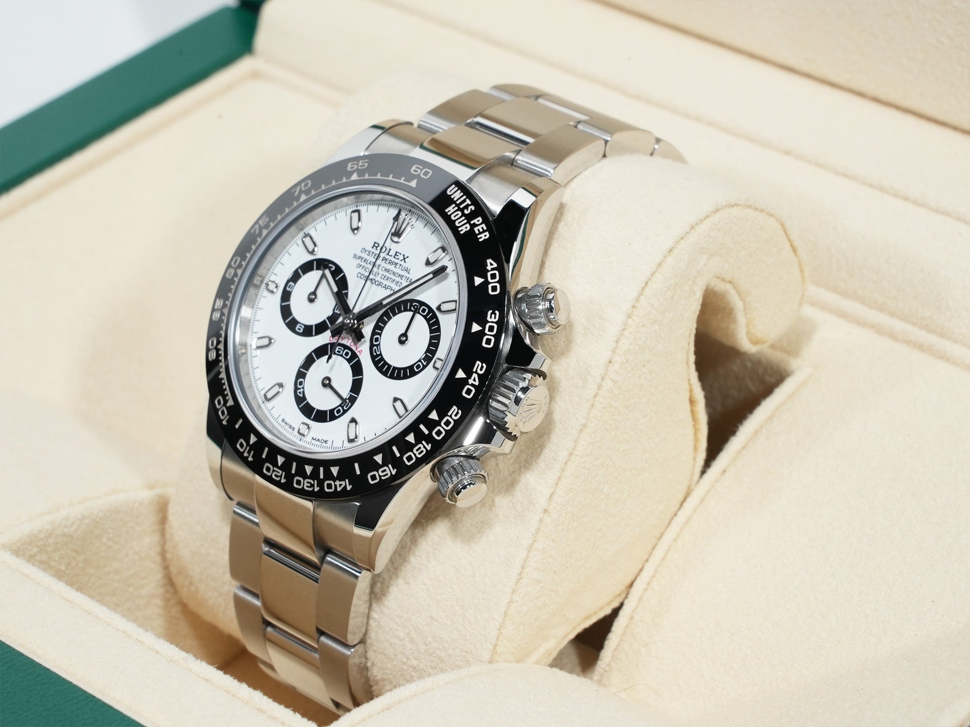 ロレックス デイトナ Ref.116500LN ステンレススチール ホワイト文字盤 美中古 8taowisr