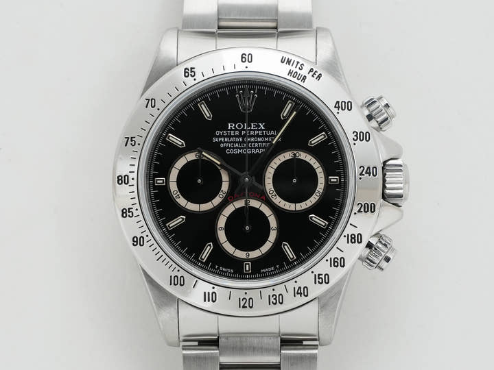 ロレックス デイトナ エルプリメロ Ref.16520 ステンレススチール ブラック文字盤 美中古 gjkyn678