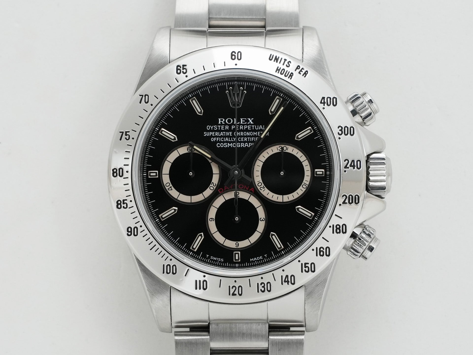 ロレックス デイトナ エルプリメロ Ref.16520 ステンレススチール ブラック文字盤 美中古 gjkyn678