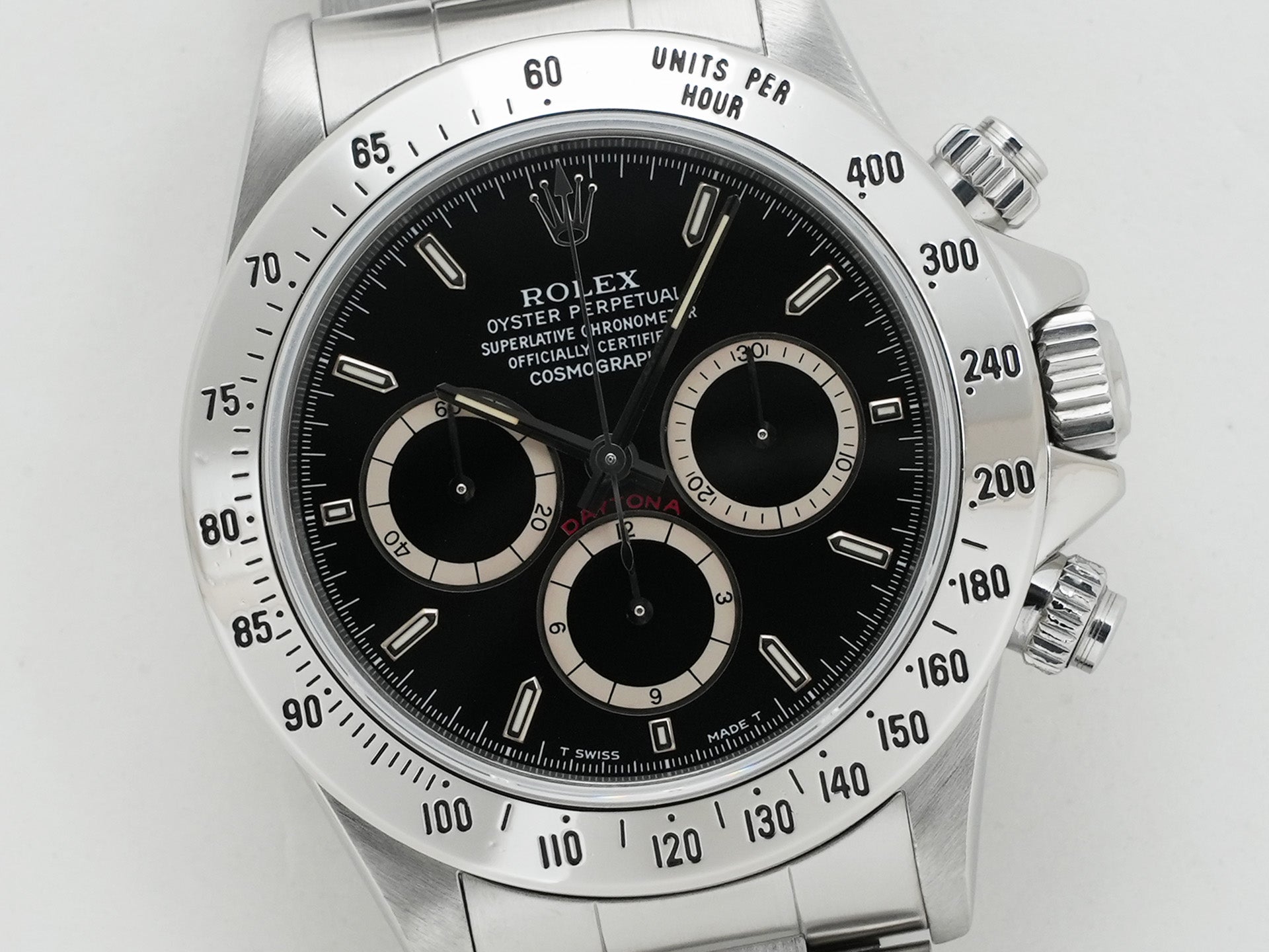 ロレックス デイトナ エルプリメロ Ref.16520 ステンレススチール ブラック文字盤 美中古 gjkyn678