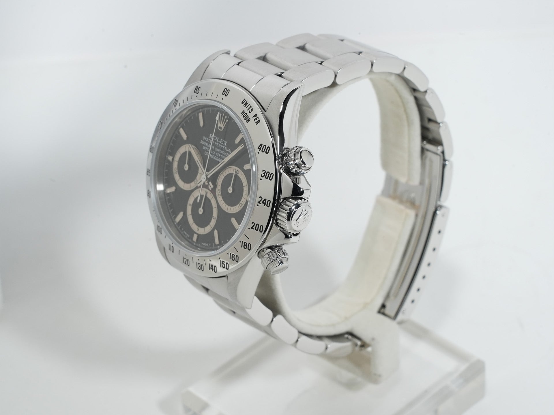 ロレックス デイトナ エルプリメロ Ref.16520 ステンレススチール ブラック文字盤 美中古 gjkyn678