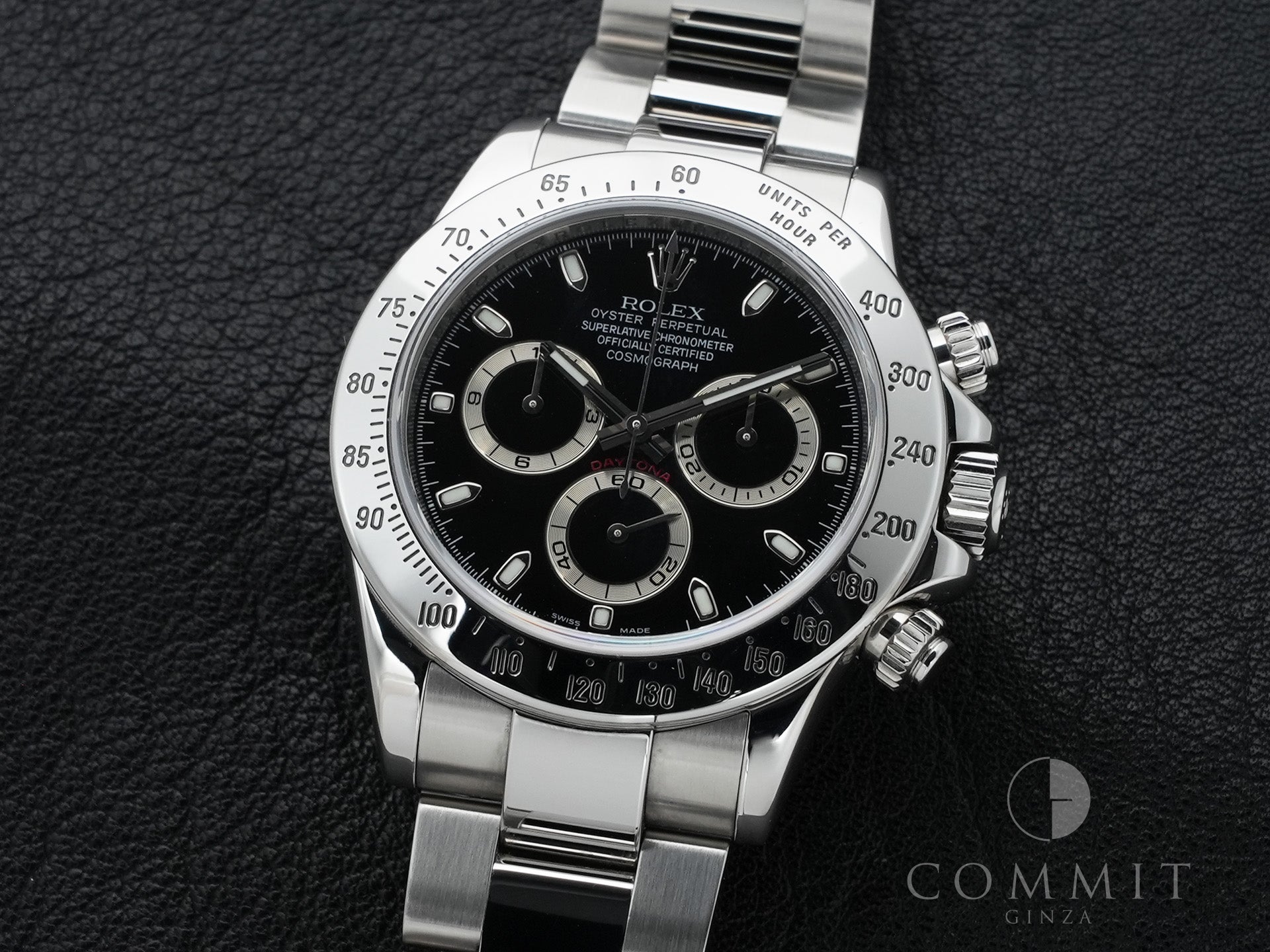 ロレックス デイトナ Ref.116520 ステンレススチール ブラック文字盤 中古 ox56yaf6