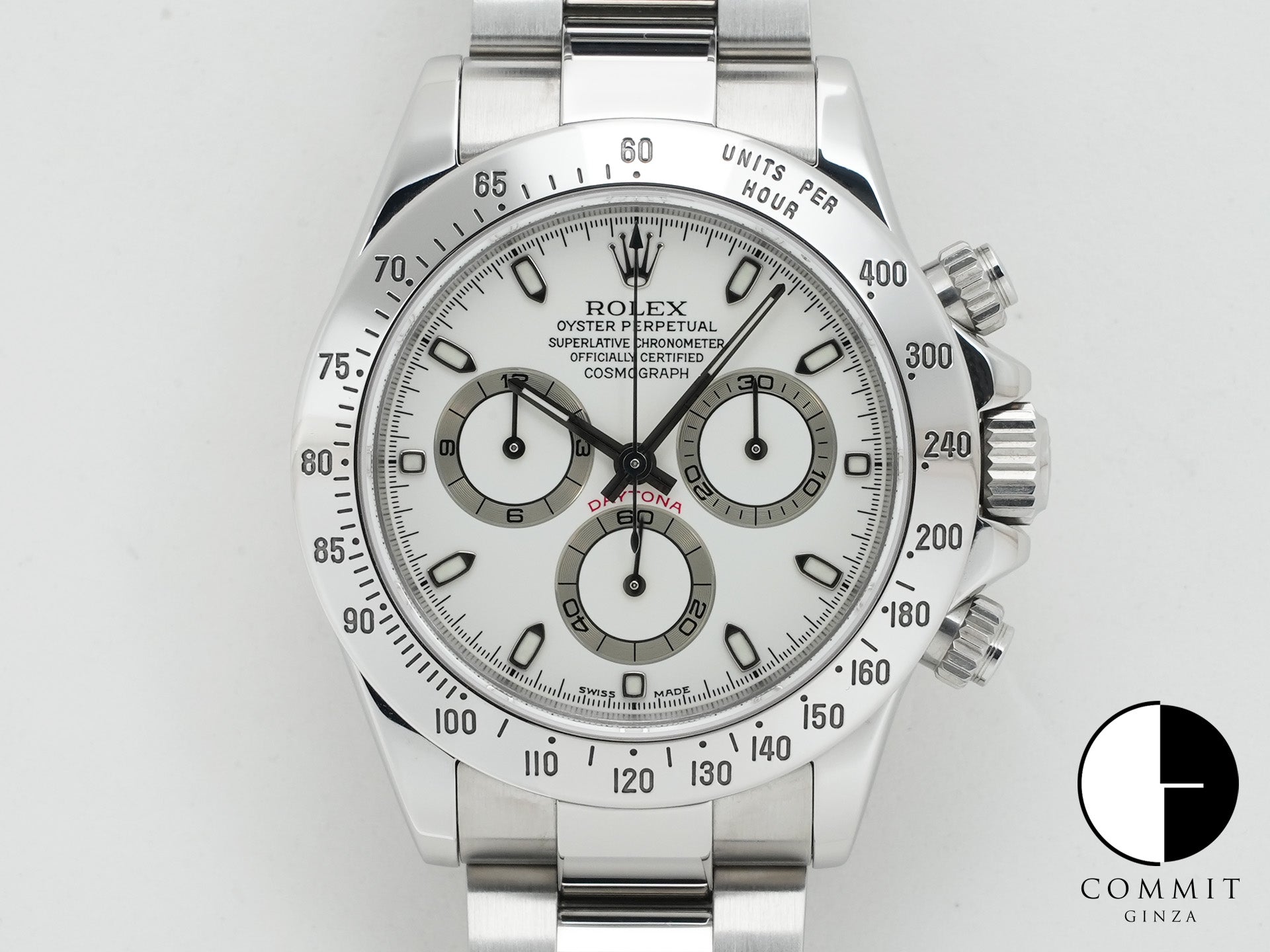 ロレックス デイトナ Ref.116520 ステンレススチール アイボリー文字盤 中古 o5x24zk8