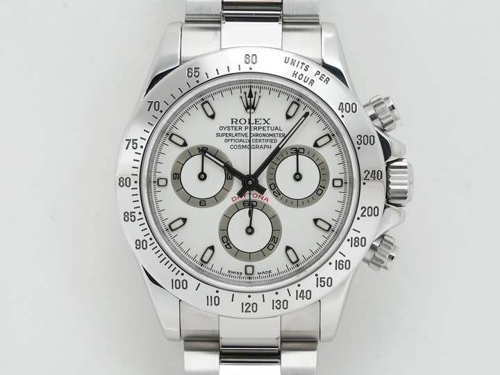 ロレックス デイトナ Ref.116520 ステンレススチール アイボリー文字盤 中古 o5x24zk8