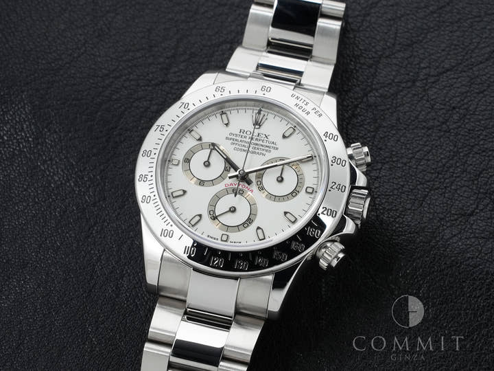 ロレックス デイトナ Ref.116520 ステンレススチール アイボリー文字盤 中古 o5x24zk8