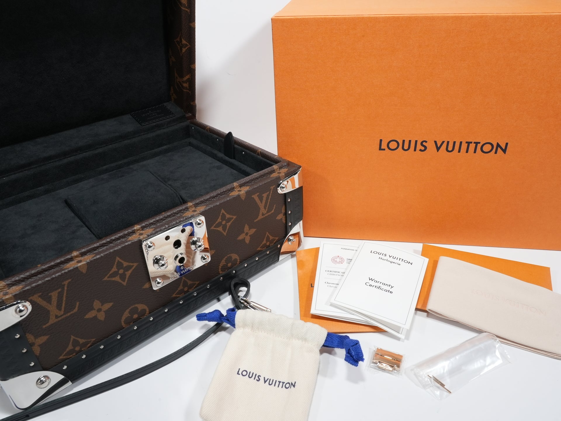 Louis Vuitton Tambour Automatic Ref. W1PG10 Rose Gold Brown Dial Pre-owned idshb8yp