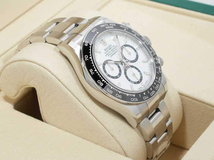 ロレックス デイトナ Ref.126500LN ステンレススチール ホワイト文字盤 未使用 xchxwr8r