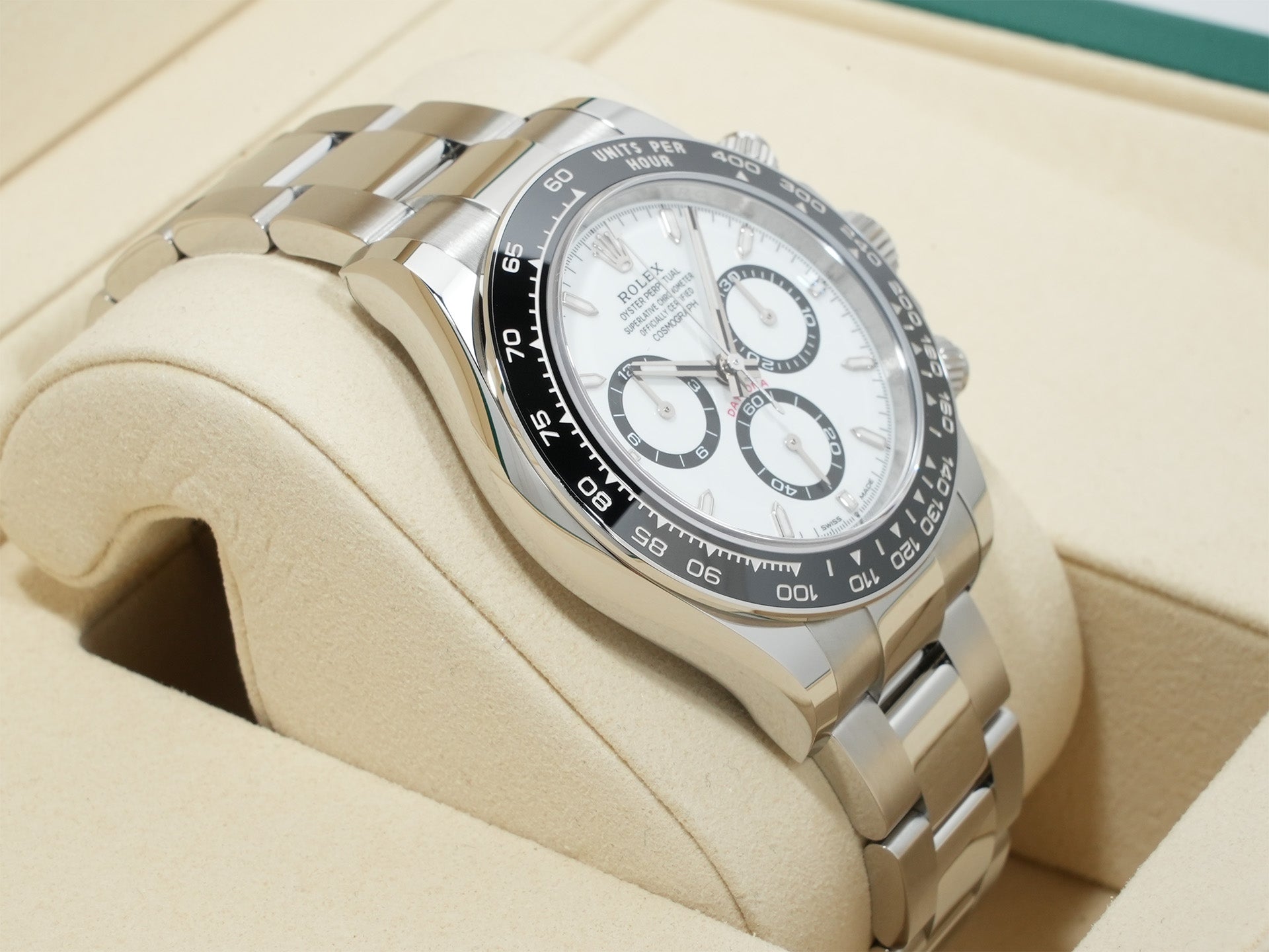 ロレックス デイトナ Ref.126500LN ステンレススチール ホワイト文字盤 未使用 xchxwr8r