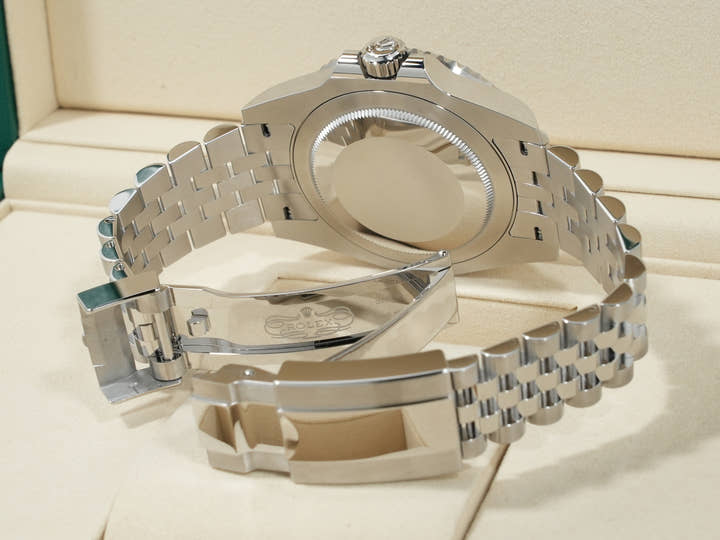 ロレックス GMTマスターII Ref.126710BLRO ステンレススチール ブラック文字盤 ジュビリーブレスレット 未使用 v97dn45j