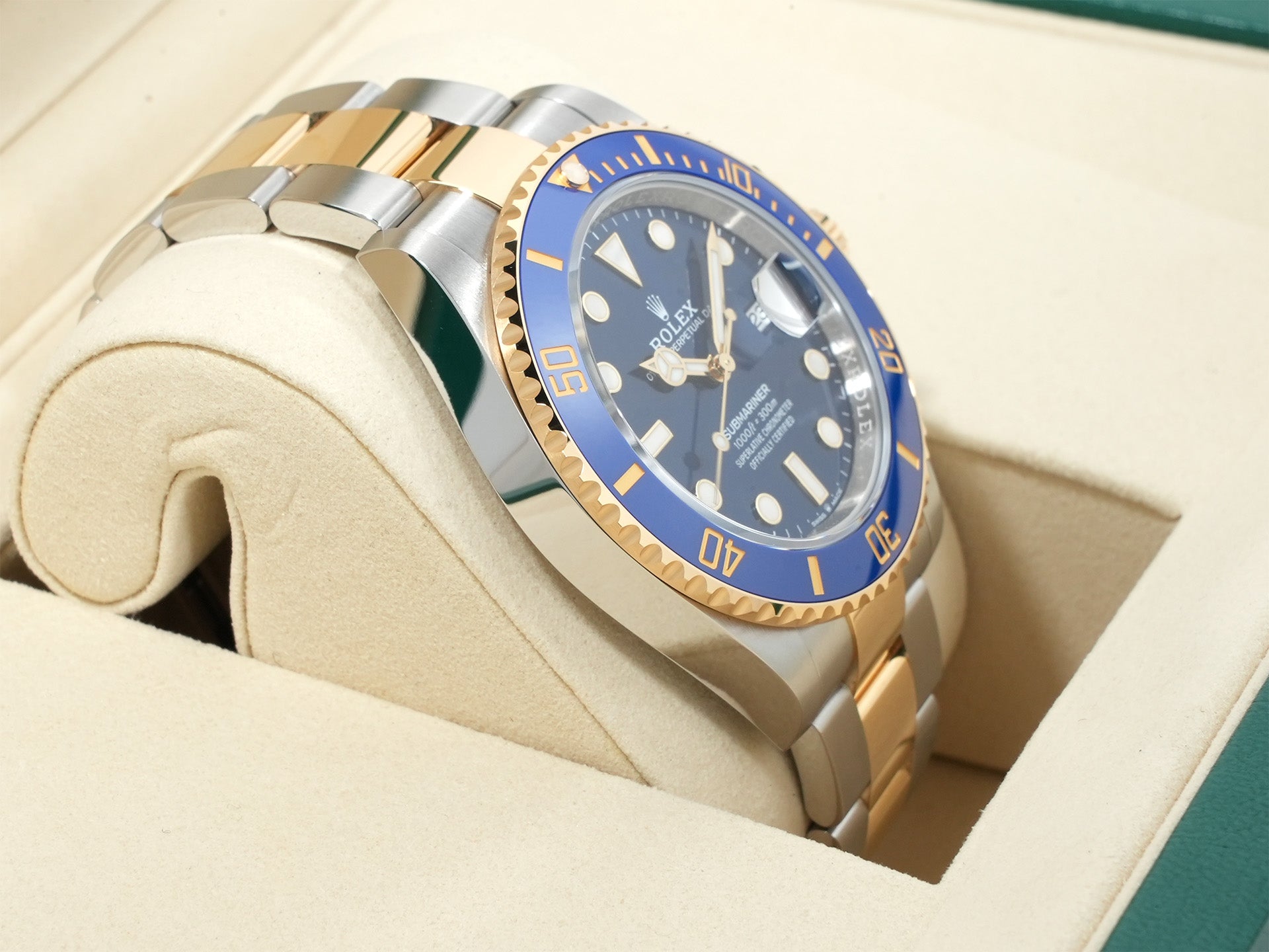 ロレックス サブマリーナー デイト Ref.126613LB ステンレススチール/イエローゴールド ブルー文字盤 未使用 3q88f5t8