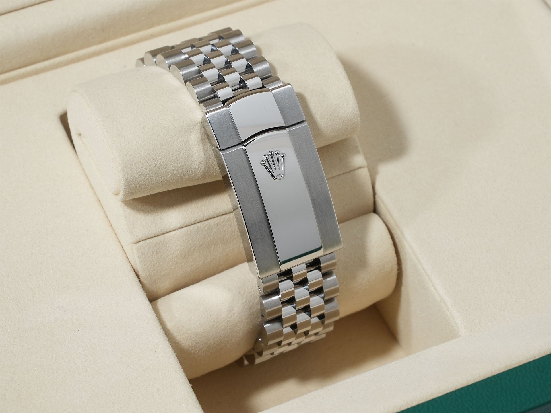 ロレックス デイトジャスト36 Ref.126234 ステンレススチール/ホワイトゴールド スレートローマン文字盤 ジュビリーブレスレット 美中古 7qee3xfv