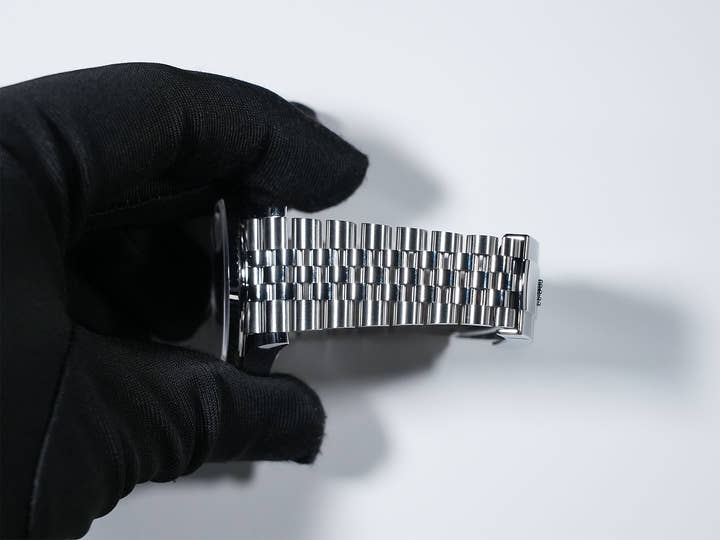 ロレックス デイトジャスト36 Ref.126234 ステンレススチール/ホワイトゴールド スレートローマン文字盤 ジュビリーブレスレット 美中古 7qee3xfv