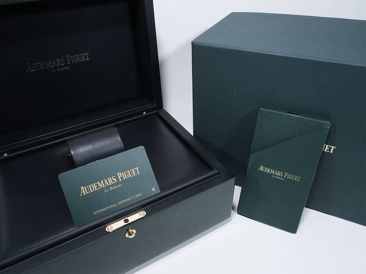 オーデマピゲ ジュール オーデマ ミニッツリピーター スーパーソヌリ Ref.26590PT.OO.D002CR.01 プラチナ ブラックエナメル文字盤 美中古 sa5j2krv