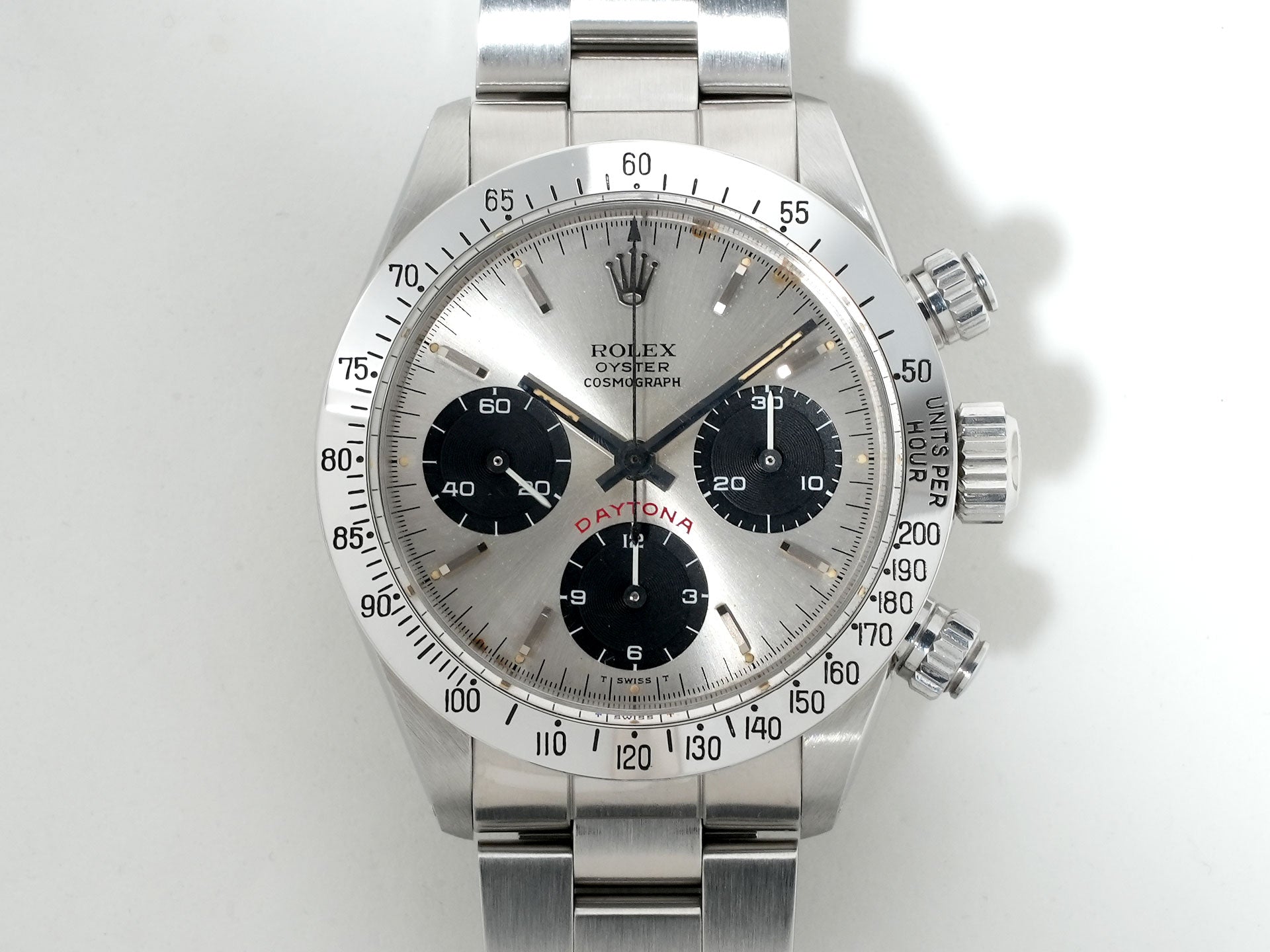 ロレックス デイトナ Ref.6265 ステンレススチール シルバー文字盤 中古 8atpkkuq