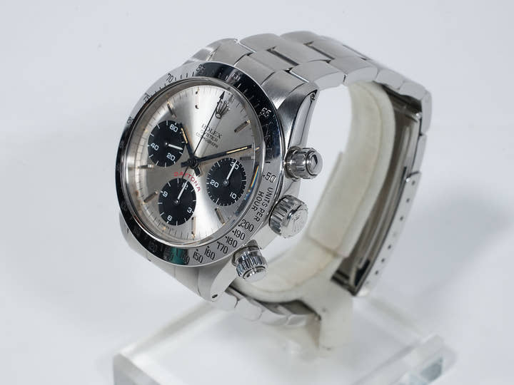 ロレックス デイトナ Ref.6265 ステンレススチール シルバー文字盤 中古 8atpkkuq