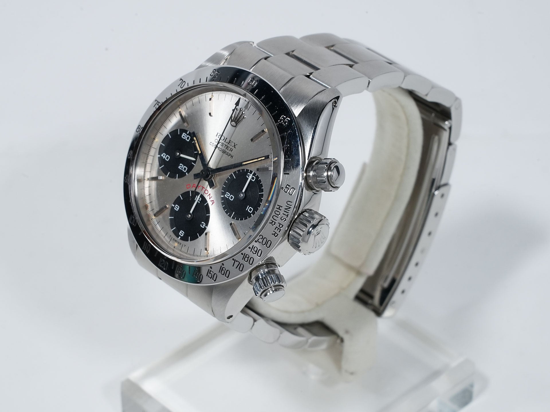 ロレックス デイトナ Ref.6265 ステンレススチール シルバー文字盤 中古 8atpkkuq