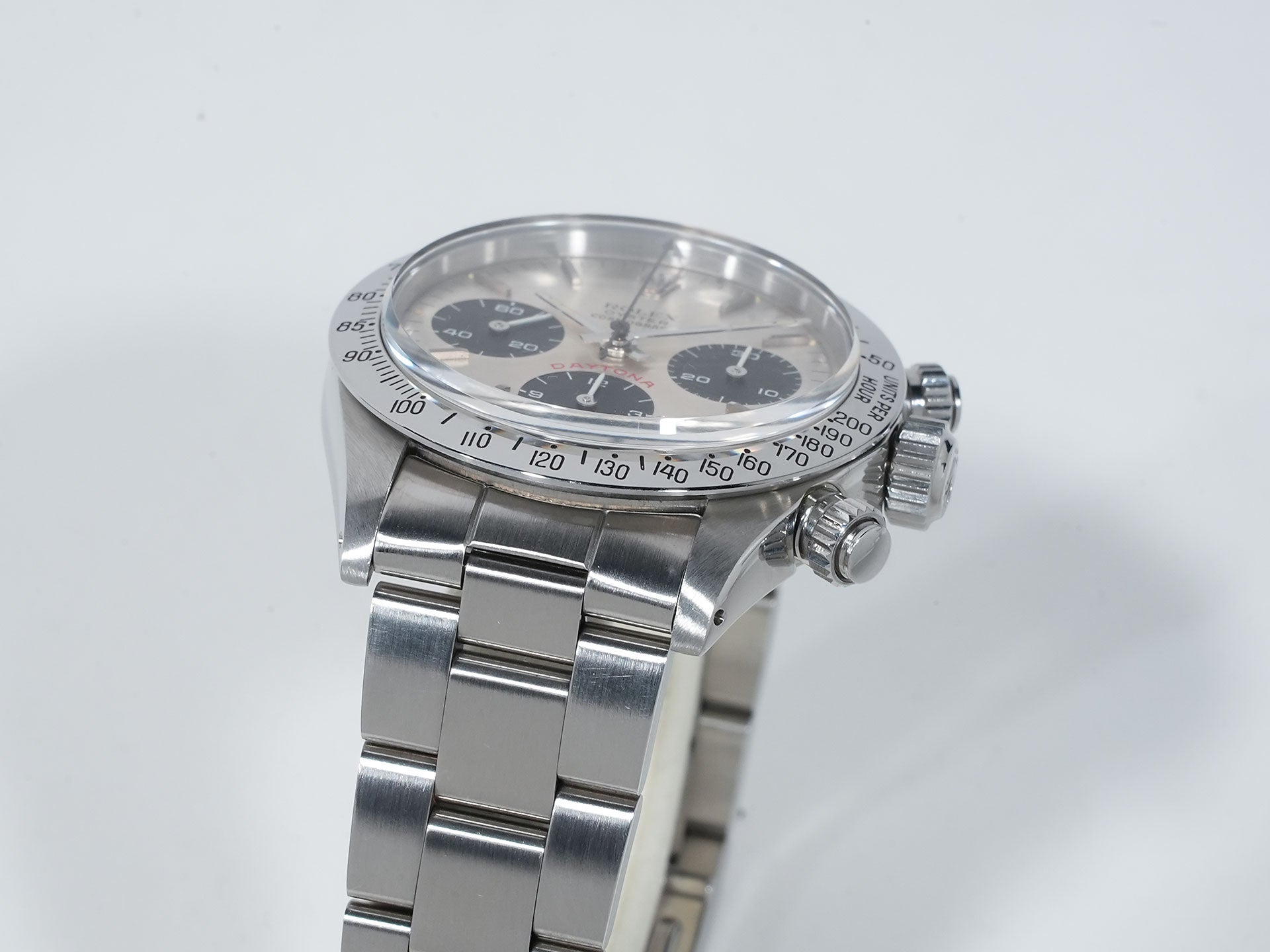 Rolex Daytona Ref. 6265 Stainless Steel Silver Dial Pre-owned 8atpkkuq