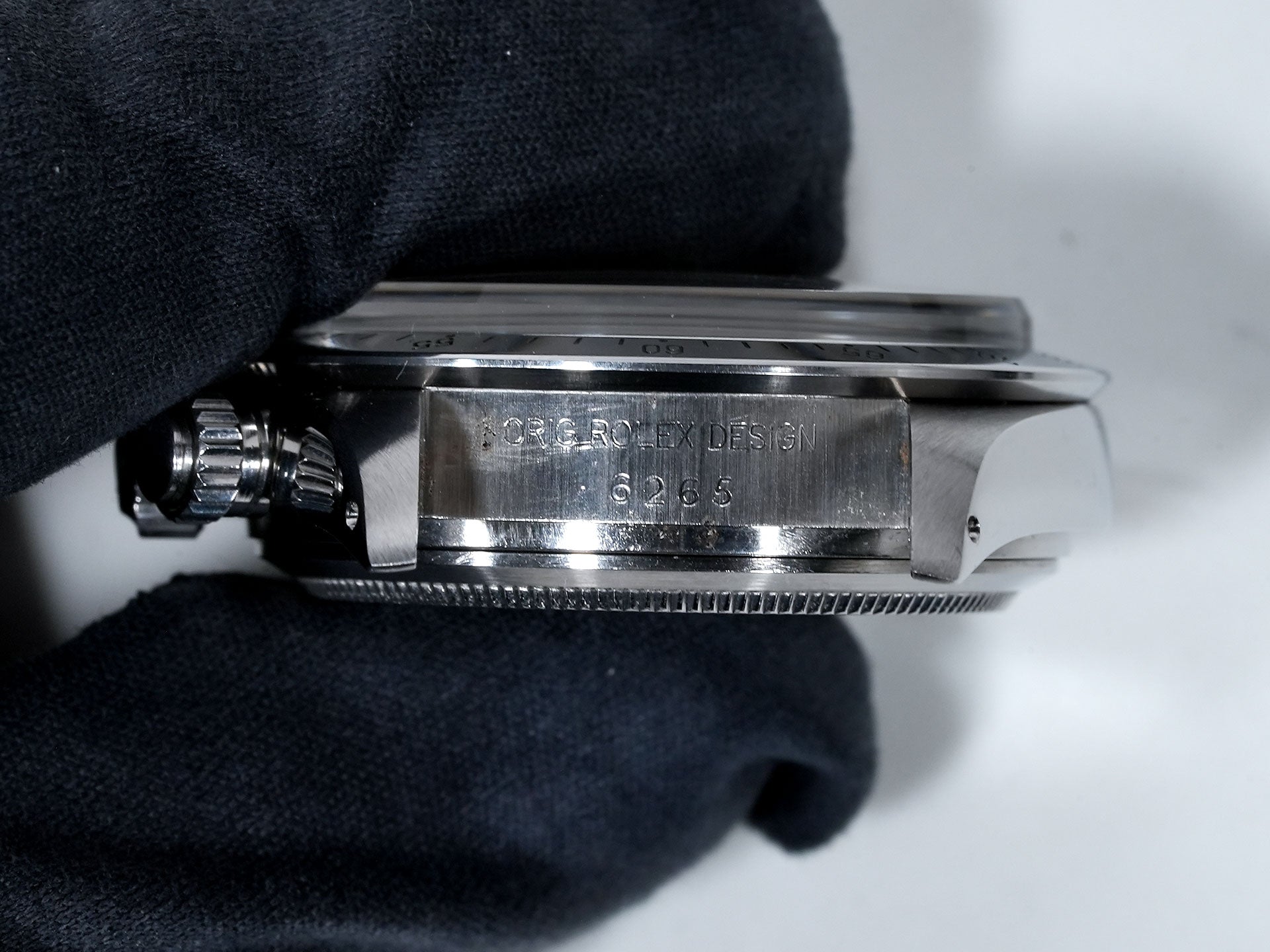 ロレックス デイトナ Ref.6265 ステンレススチール シルバー文字盤 中古 8atpkkuq