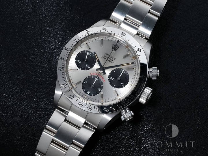 ロレックス デイトナ Ref.6265 ステンレススチール シルバー文字盤 中古 8atpkkuq