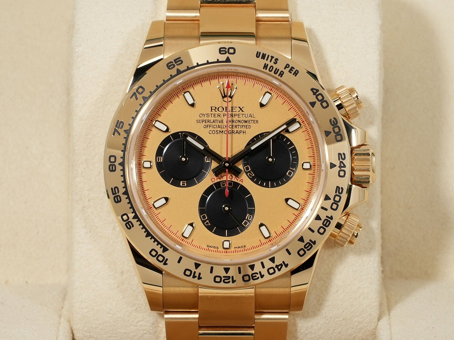 ロレックス デイトナ Ref.116508 イエローゴールド ゴールドxブラック文字盤 中古 87n3o7rb