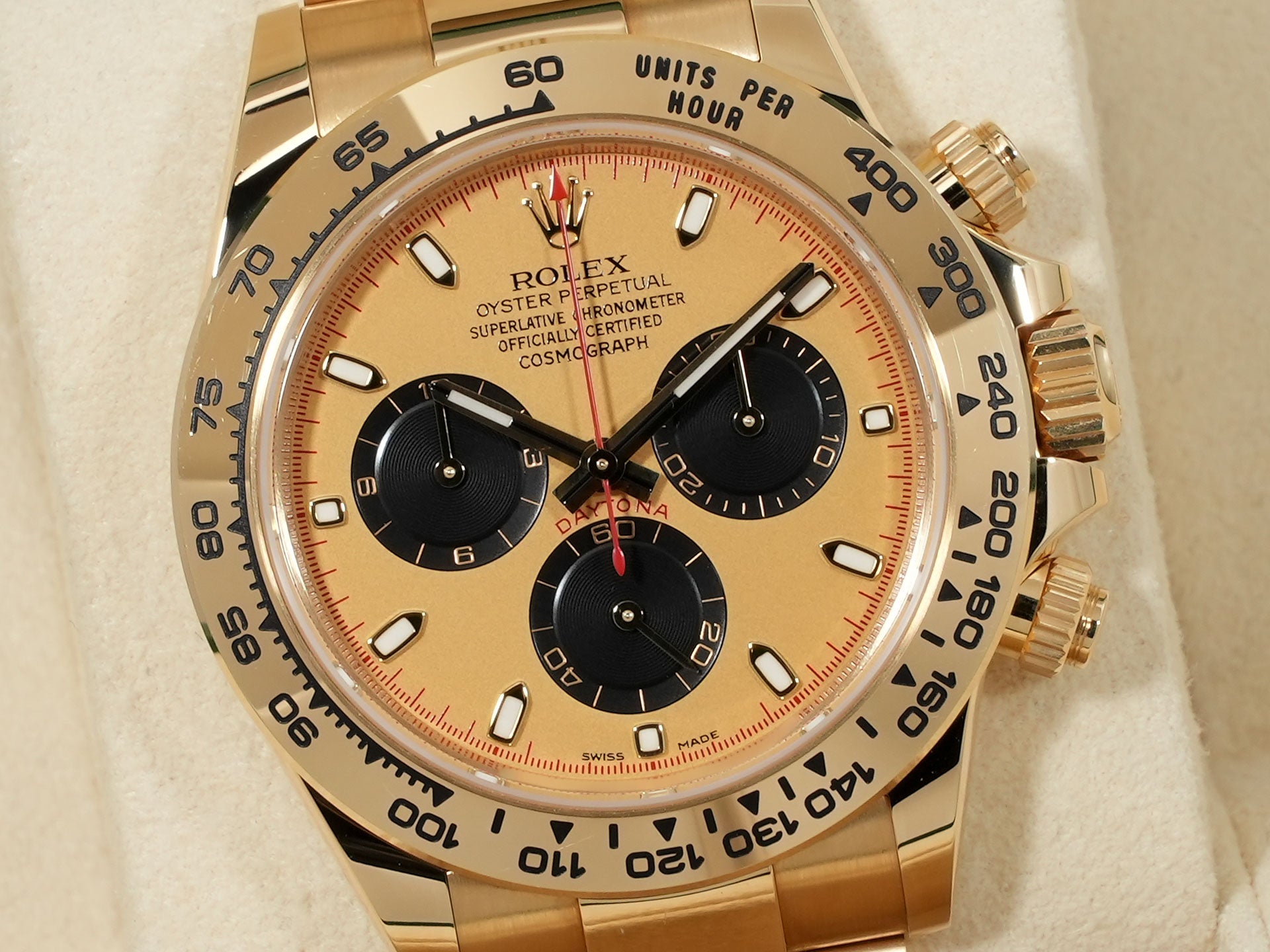 ロレックス デイトナ Ref.116508 イエローゴールド ゴールドxブラック文字盤 中古 87n3o7rb