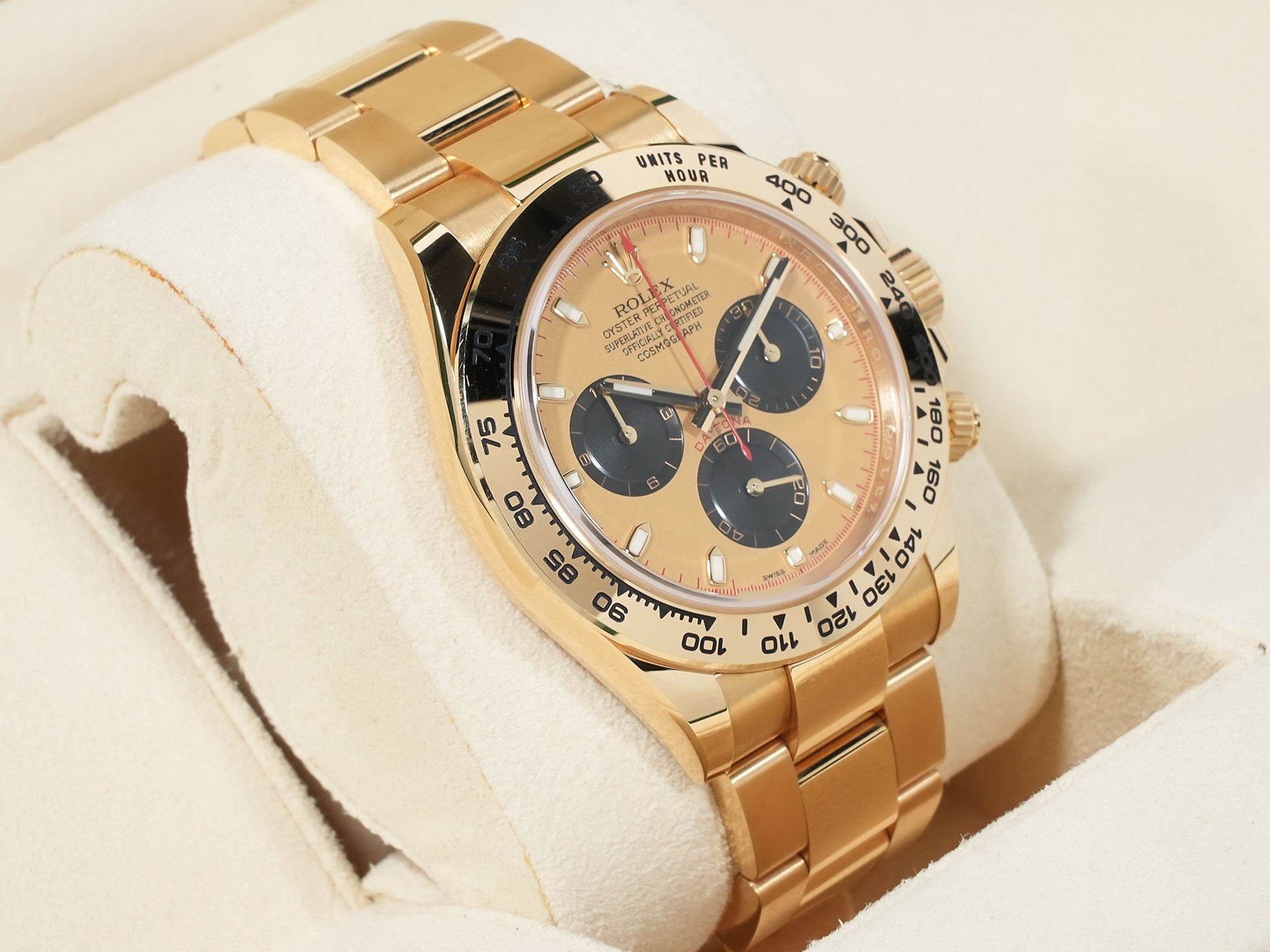 ロレックス デイトナ Ref.116508 イエローゴールド ゴールドxブラック文字盤 中古 87n3o7rb