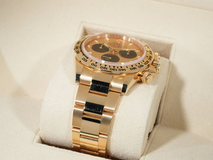 ロレックス デイトナ Ref.116508 イエローゴールド ゴールドxブラック文字盤 中古 87n3o7rb