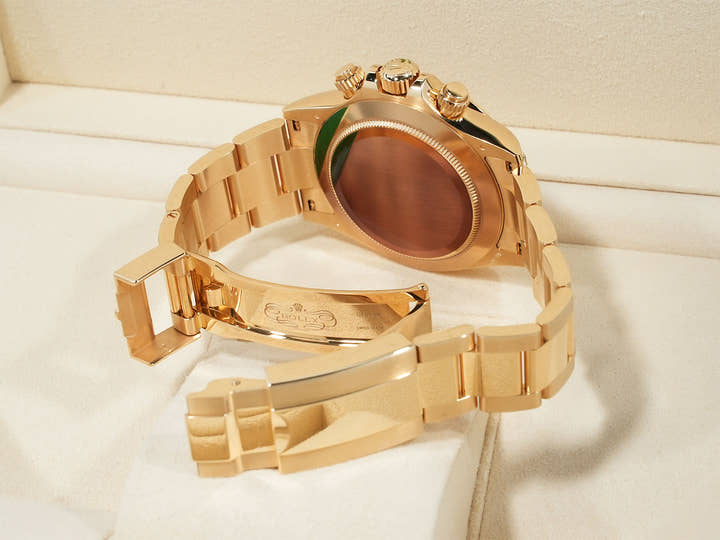 ロレックス デイトナ Ref.116508 イエローゴールド ゴールドxブラック文字盤 中古 87n3o7rb